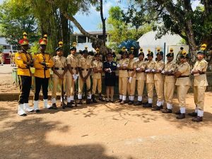77 වැනි ජාතික නිදහස් දින සැමරුම් උළෙලේ පෙළපාලිය