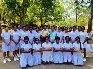 පොලිස් ශිෂ්‍යභට බාලිකා – බස්නාහිර පළාත් 2 වැනි ස්ථානය